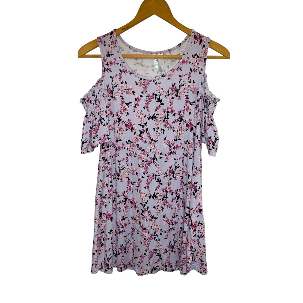 Elle Floral Print Woman's Top Size M